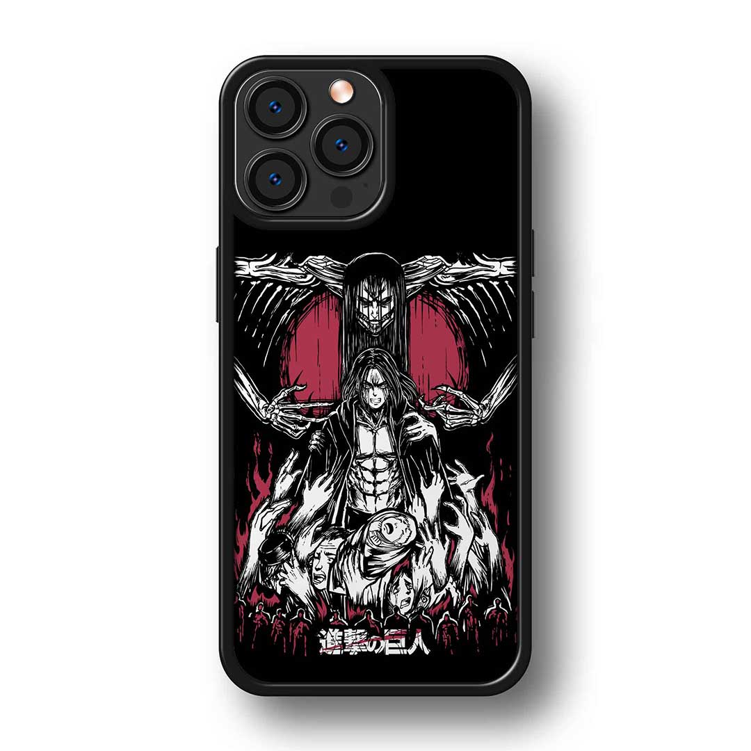 Carcasa Con Diseño Shingeki No Kyojin Código 000835