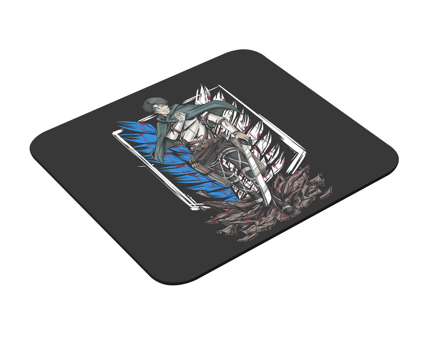 Mousepad con Diseño de Shingeki No Kyojin