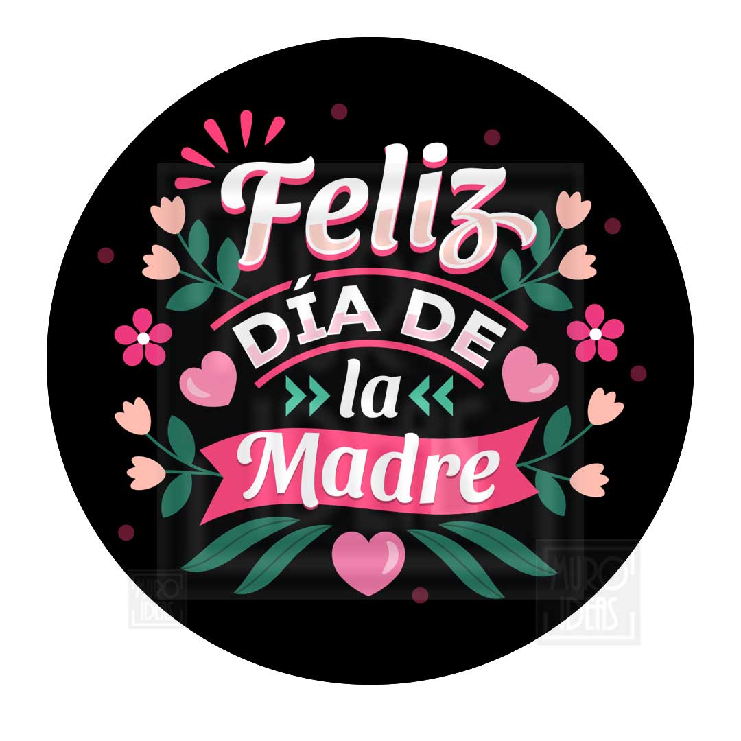 Posavasos con diseño Dia de la Madre 0002