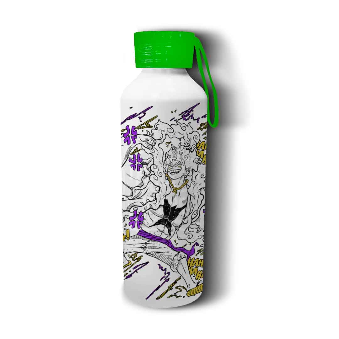 Botella Deportiva 750cc de Luffy Gear 5 Musculoso - One Piece