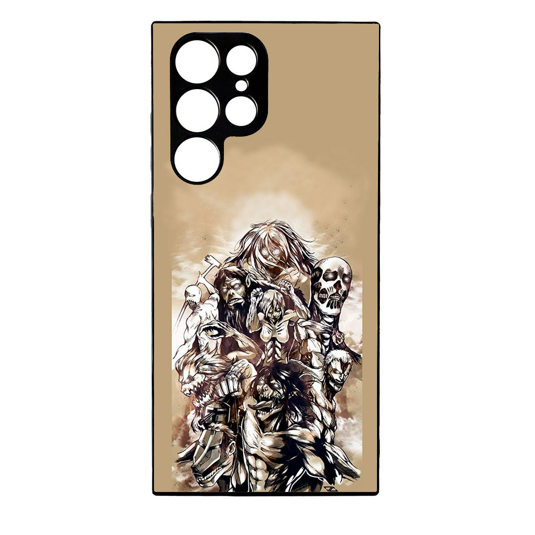 Carcasa Con Diseño Shingeki No Kyojin Código 000805