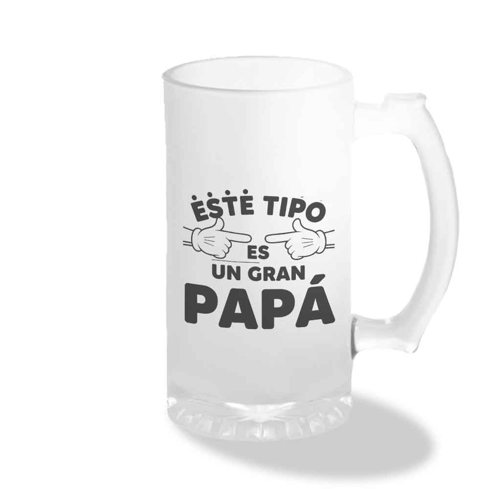 Shopero de Vidrio Empavonado - "Este tipo es un gran papá"