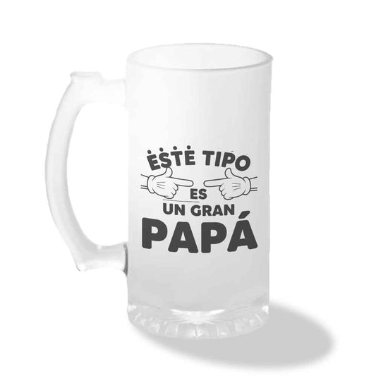 Shopero de Vidrio Empavonado - "Este tipo es un gran papá"