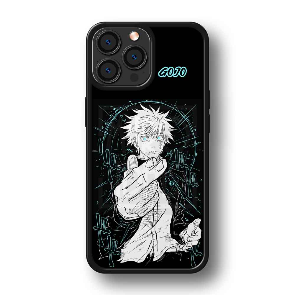 Carcasa Gojo Satoru Jujutsu Kaisen Mirada Intensa