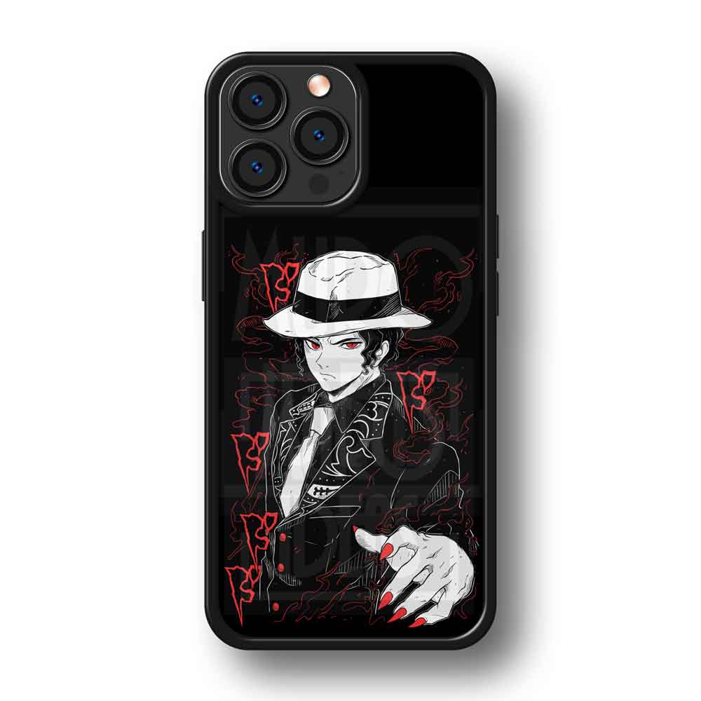 Carcasa Con Diseño Muzan Kibutsuji