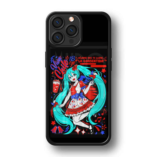 Carcasa Miku Fiestas Patrias