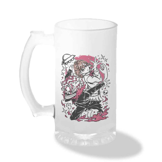 Vaso Shopero Individual Diseño Dúo: Momo y Okarun