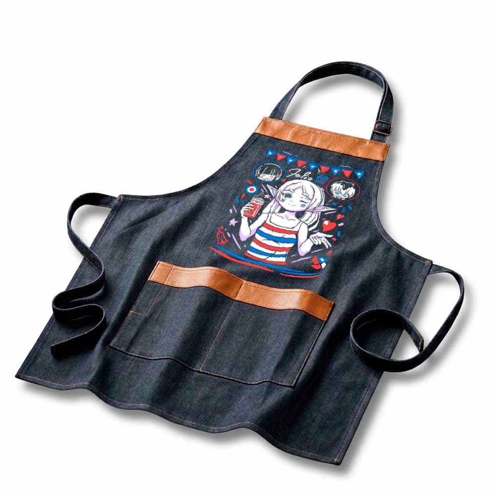 Delantal Parrillero Frieren Fiestas Patrias | Sousou no Frieren