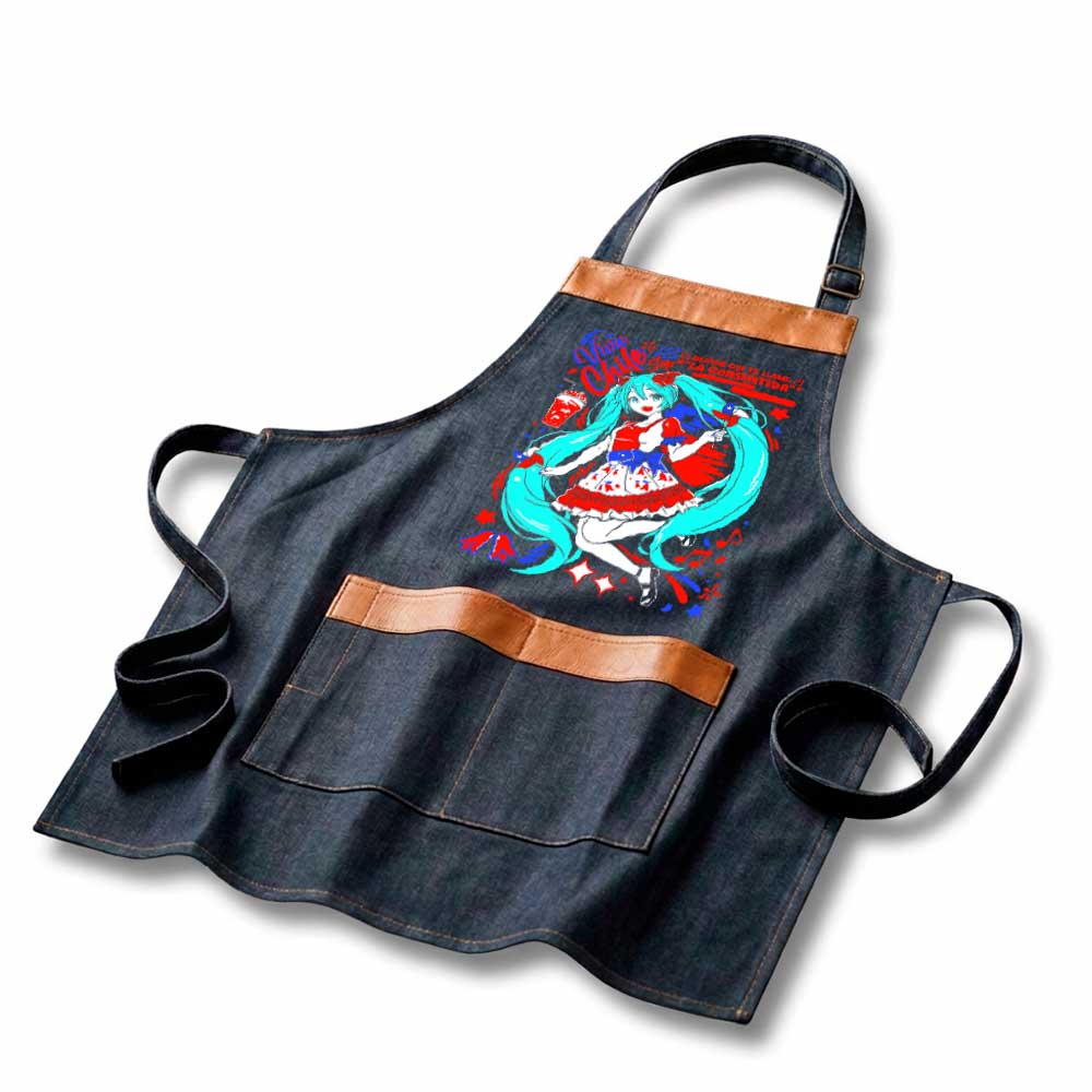 Delantal Parrillero Hatsune Miku Fiestas Patrias | Vocaloid