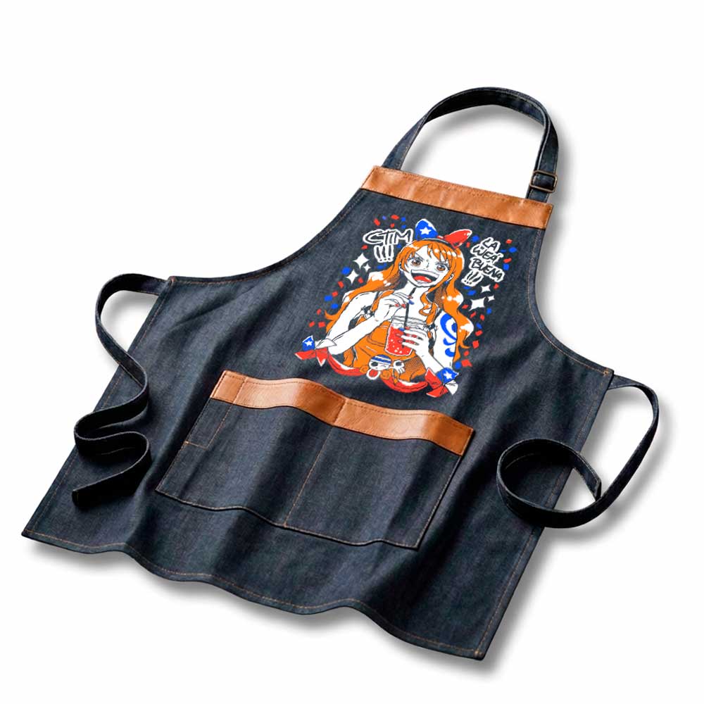 Delantal Parrillero Nami Fiestas Patrias | One Piece