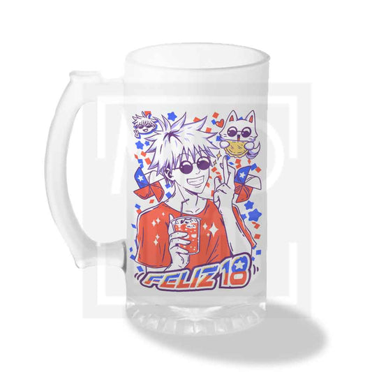 Vaso Shopero de Gojo Diseño Dos (Diciochero)