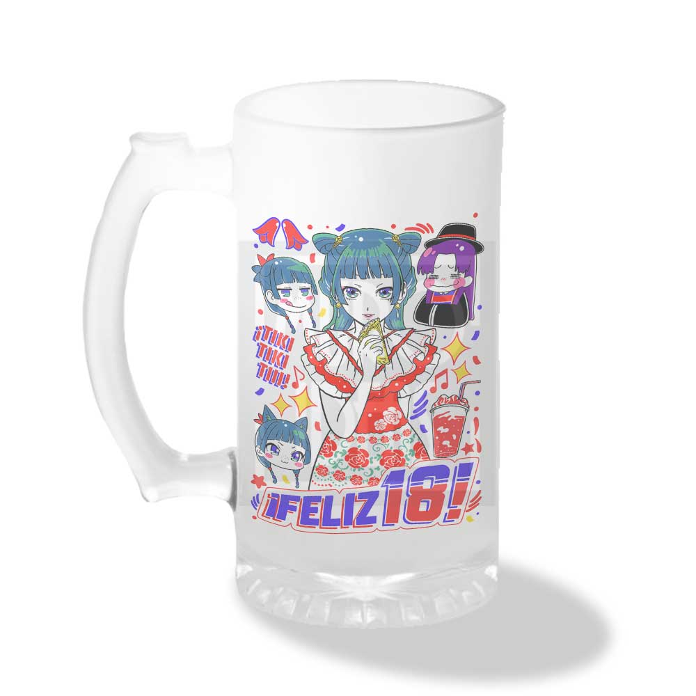 Vaso Shopero La Boticaria Fiestas Patrias