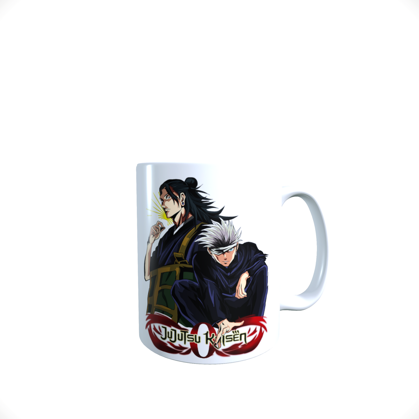 Taza Con diseño Satoru Gojo y Suguru Geto Diseño N°2