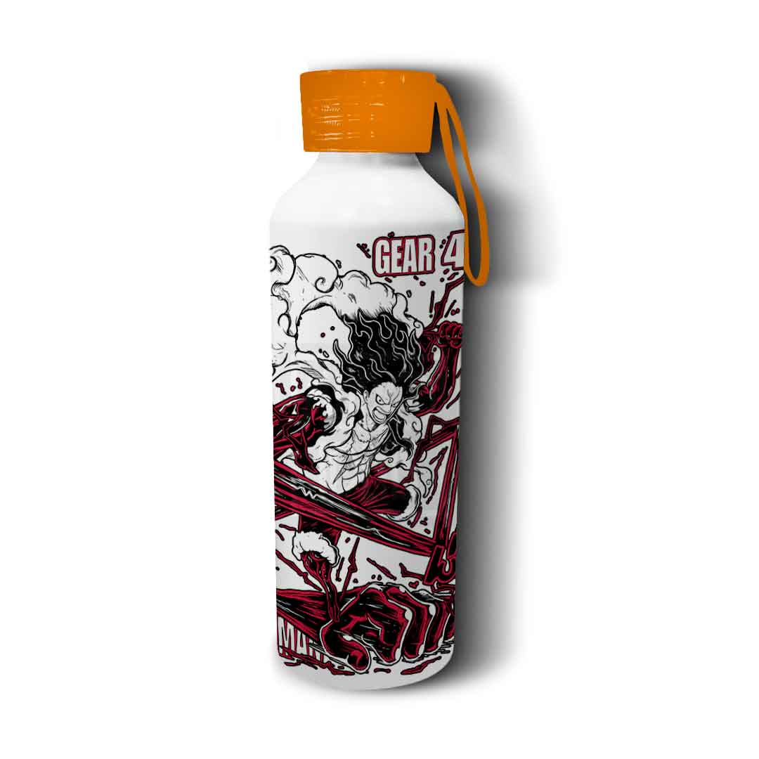 Botella Deportiva 750cc de Luffy en Snakeman Gear 4 - One Piece