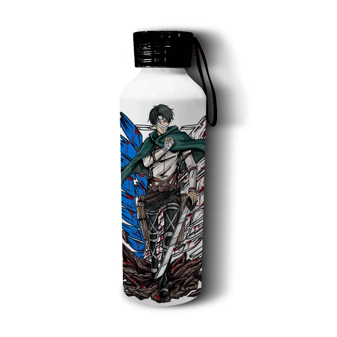 Botella Deportiva 750cc de Levi Ackerman - Shingeki no Kyojin