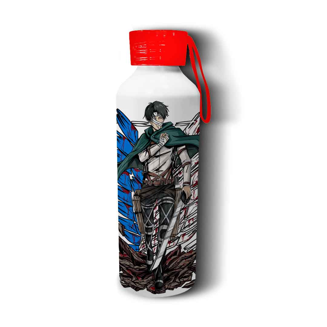 Botella Deportiva 750cc de Levi Ackerman - Shingeki no Kyojin