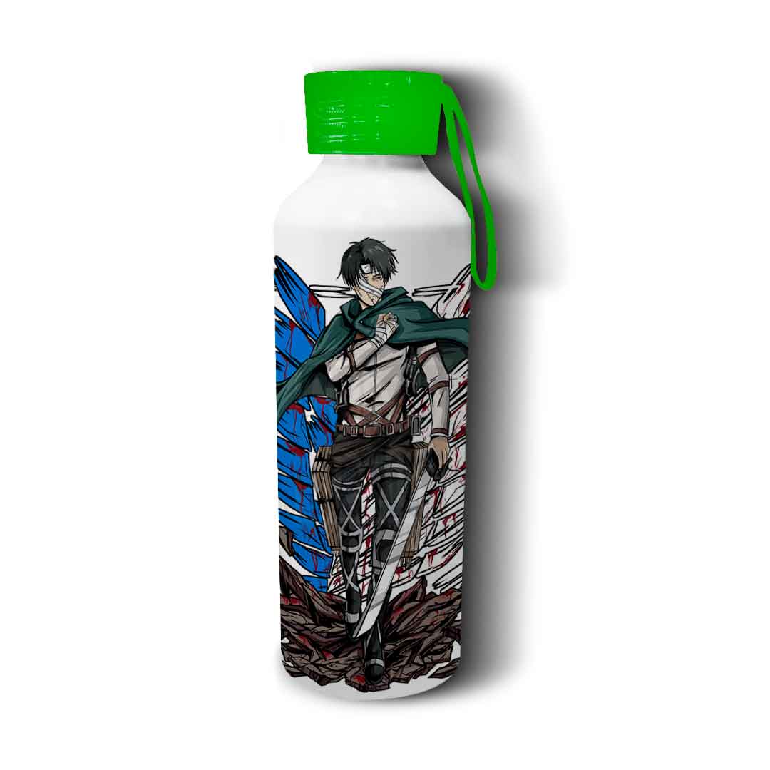 Botella Deportiva 750cc de Levi Ackerman - Shingeki no Kyojin