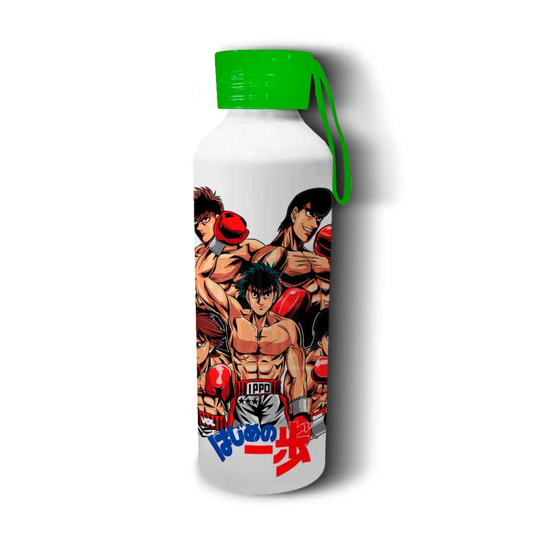 Botella Deportiva 750cc Hajime no Ippo - Espiritu de Lucha Diseño Dos