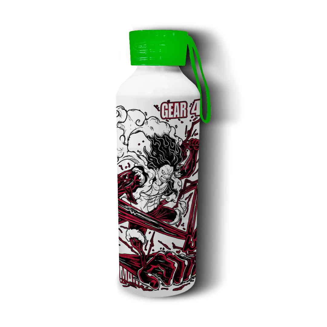 Botella Deportiva 750cc de Luffy en Snakeman Gear 4 - One Piece