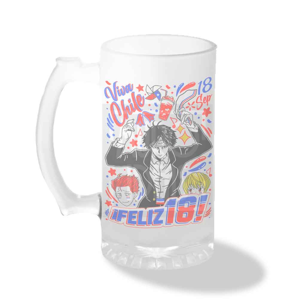 Vaso Shopero Chrollo Lucilfer Fiestas Patrias 