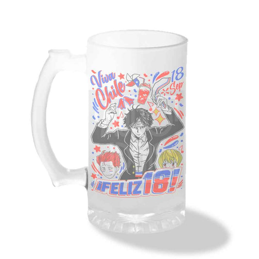 Vaso Shopero Chrollo Lucilfer Fiestas Patrias 