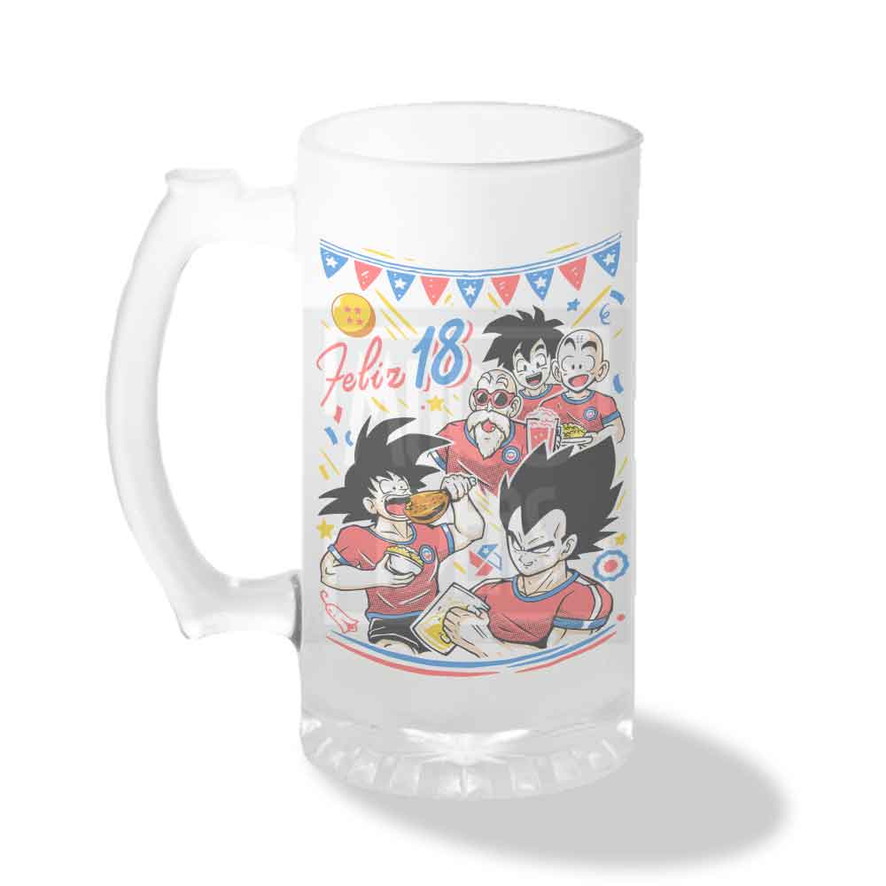 Vaso Shopero Dragon Ball Fiestas Patrias