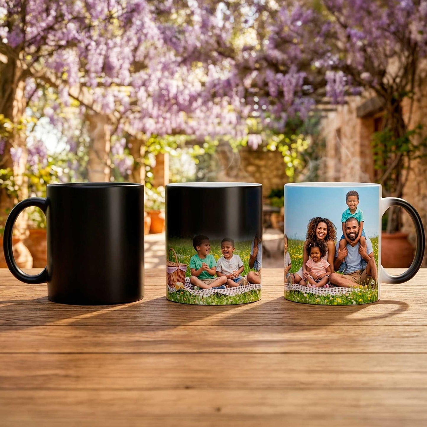 Taza Mágica Personalizada 11 oz - Cambio de Color con Calor | MUROIDEAS