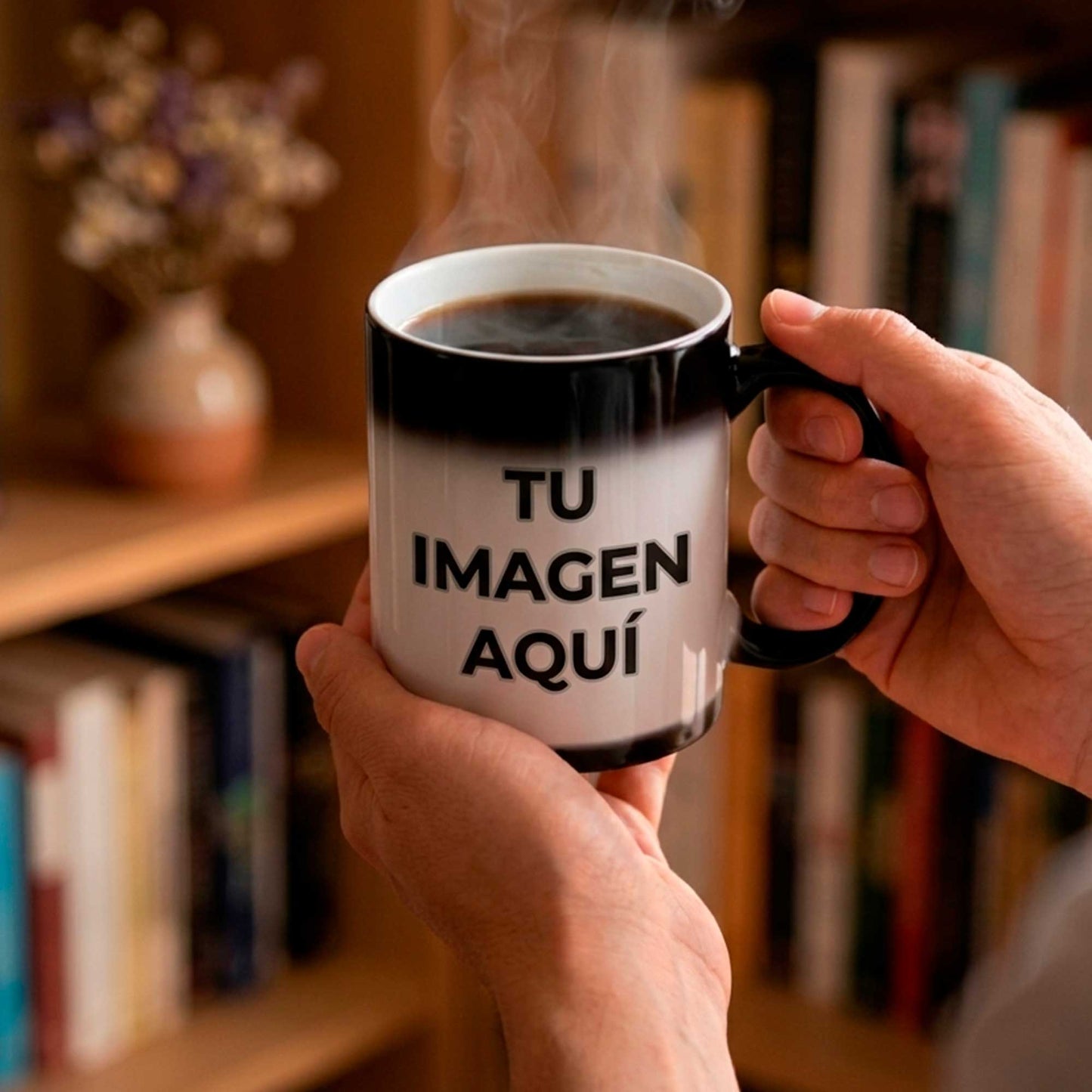 Taza Mágica Personalizada 11 oz - Cambio de Color con Calor | MUROIDEAS