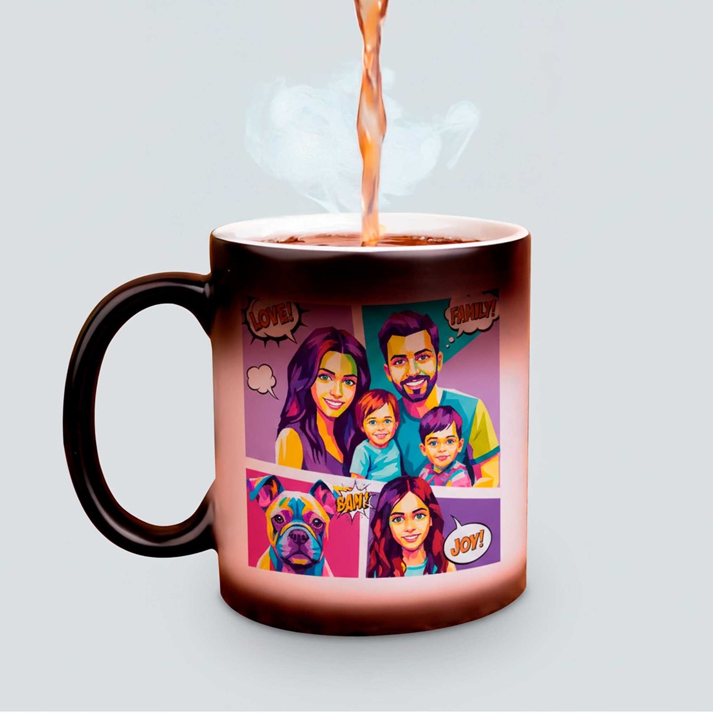 Taza Mágica Personalizada 11 oz - Cambio de Color con Calor | MUROIDEAS