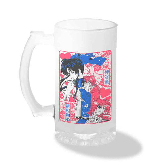 Vaso Shopero Individual Diseño Pareja: Kenshin y Kaoru – Rurouni Kenshin