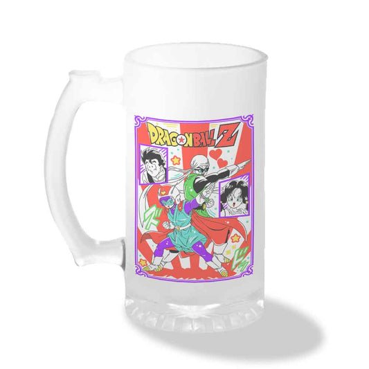 Vaso Shopero Individual Diseño Pareja Gran Saiyaman y Gran Saiyagirl 